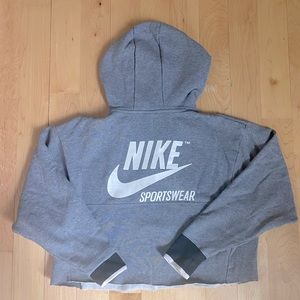 Nike crop hoodie